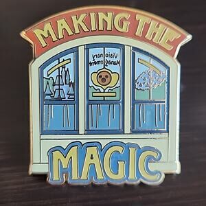 Making The Magic Visionary Mgt Window Walt Disney World Insiders Trading Pin WDW